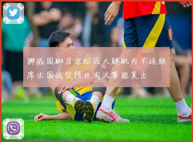挪威国脚吕尔松因大腿肌肉不适缺席法国战役预计淘汰赛能复出